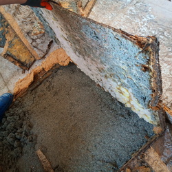 Fussboden Rückbau Büro